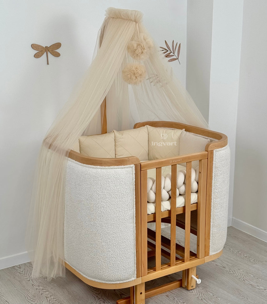 Conjunto Platino Vainilla - detalle
