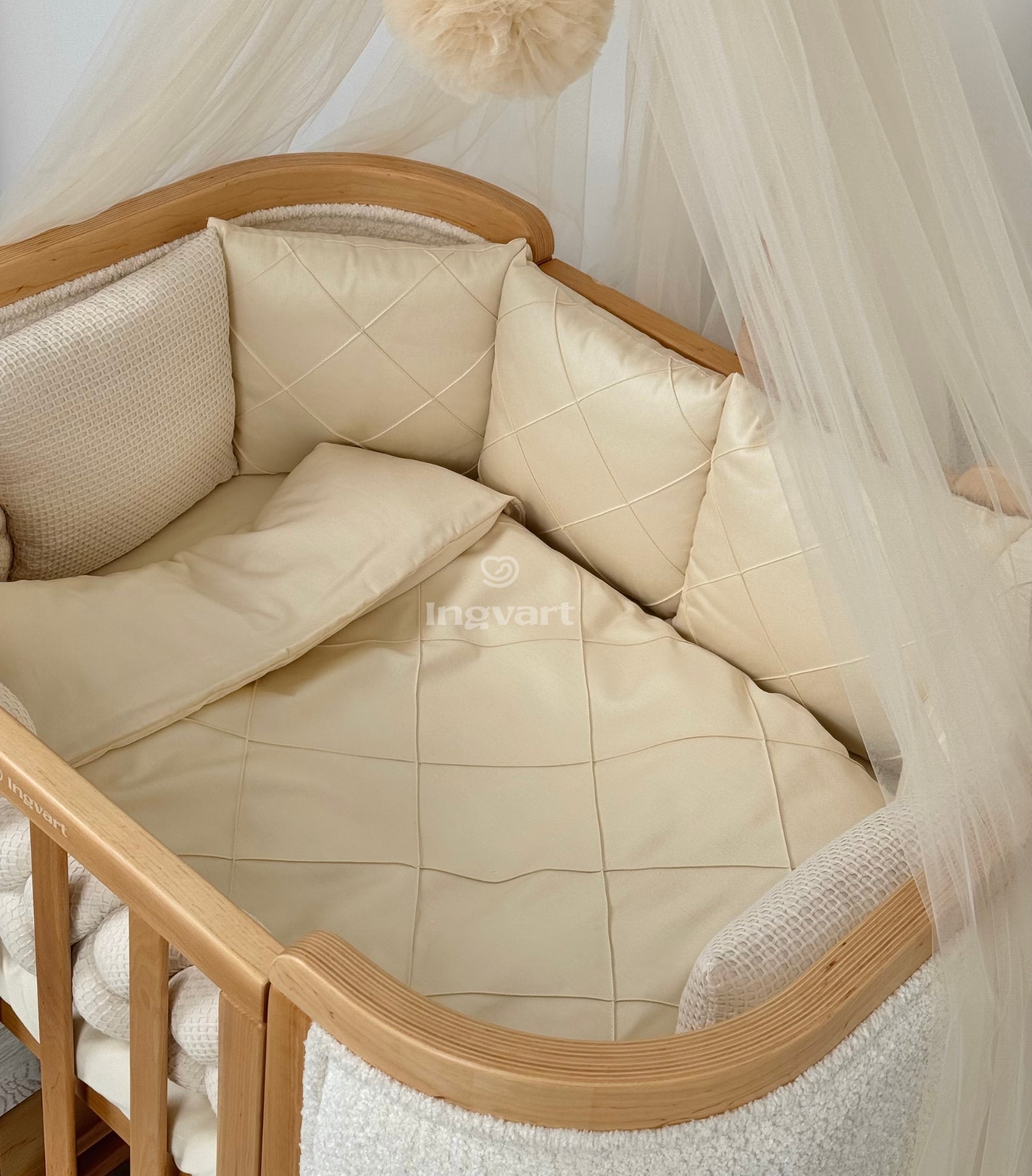 Conjunto Platino Vainilla