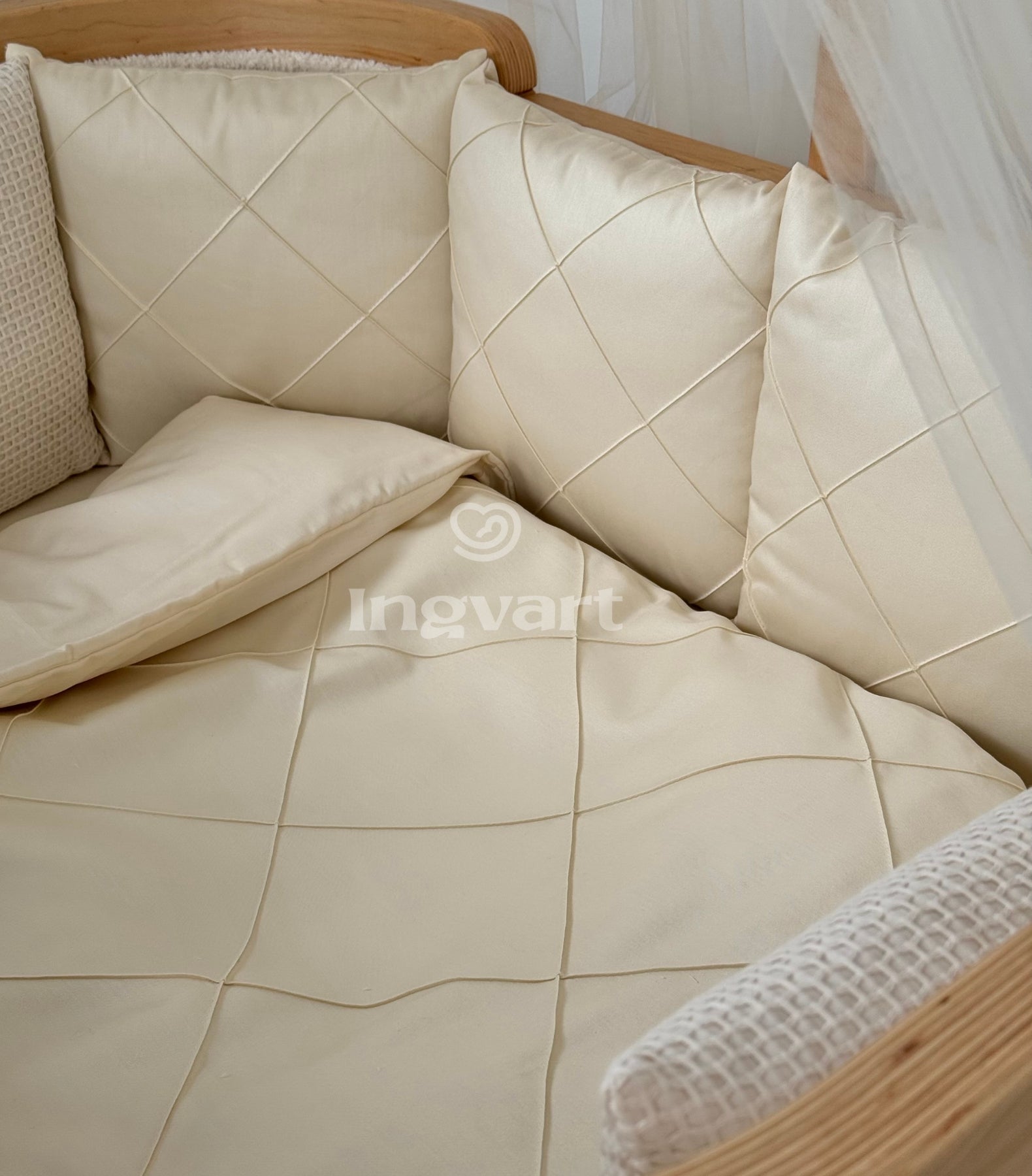 Conjunto Platino Vainilla
