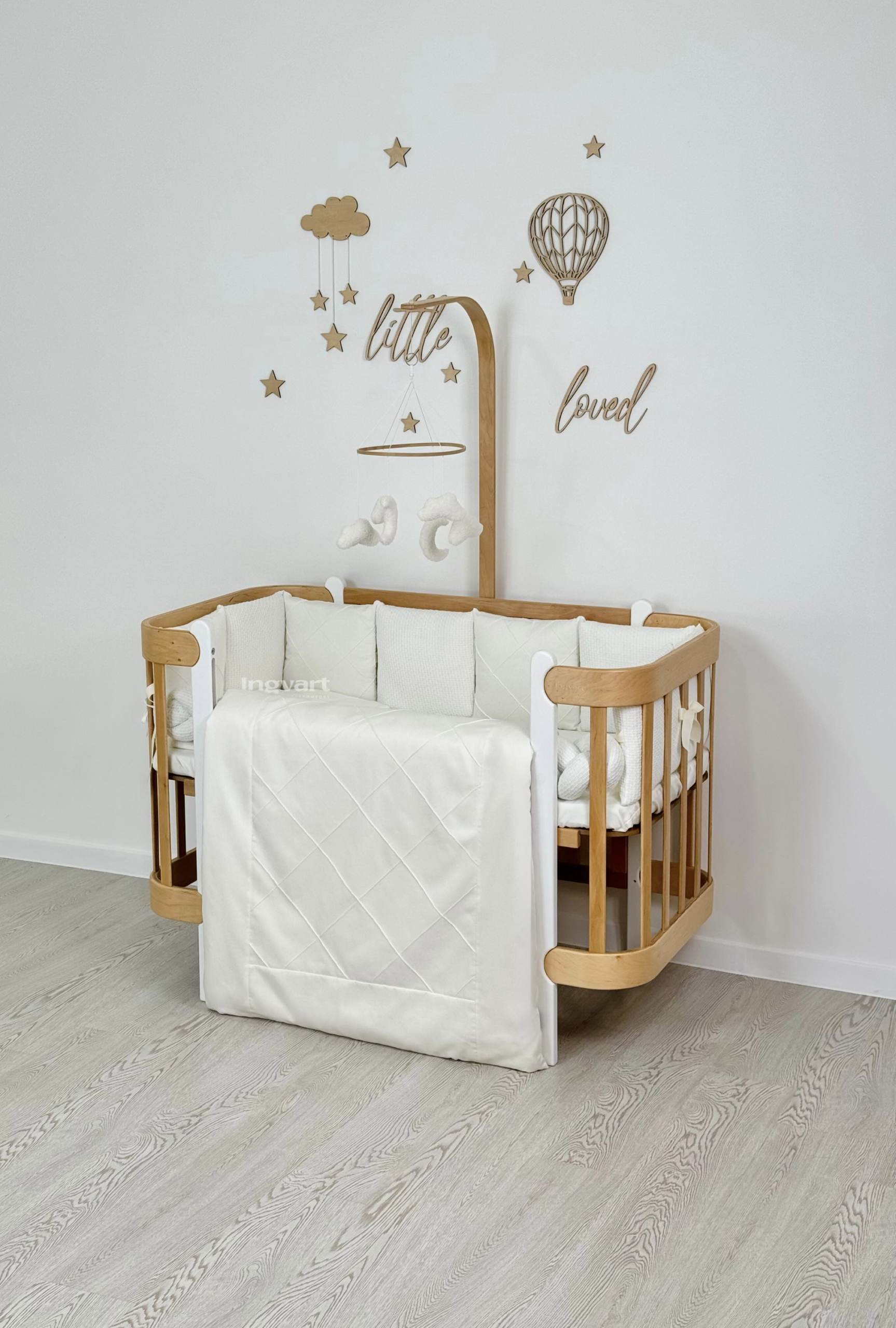 Conjunto Platino Marfil