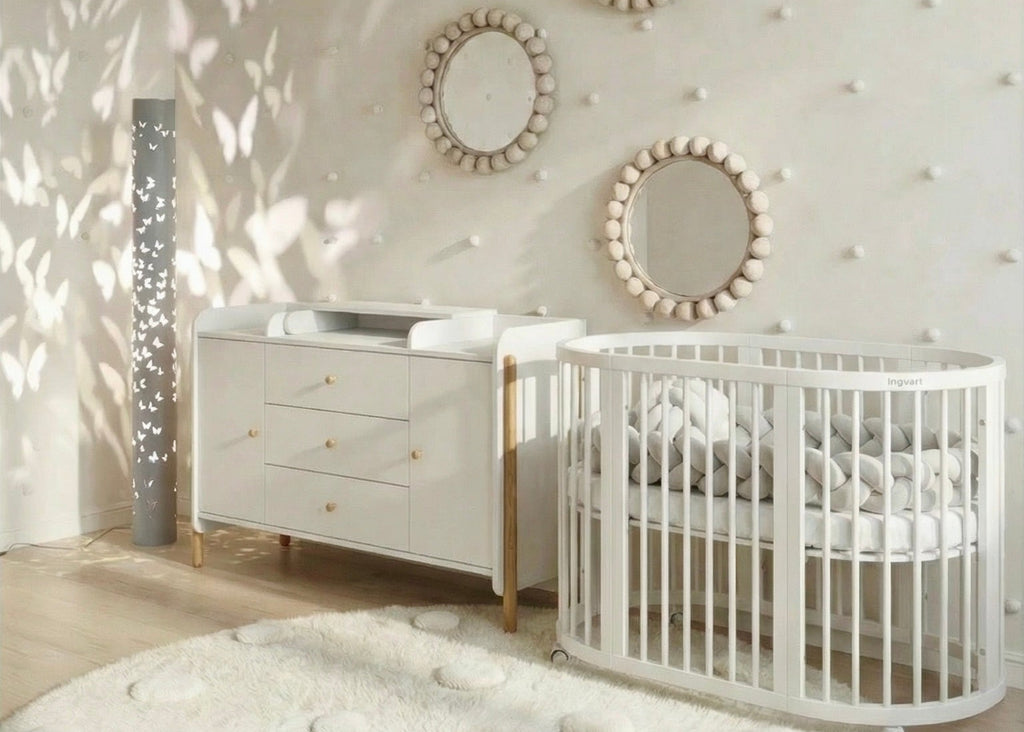 Cuna Evolutiva Ovalada "Smart Bed" 9 en 1