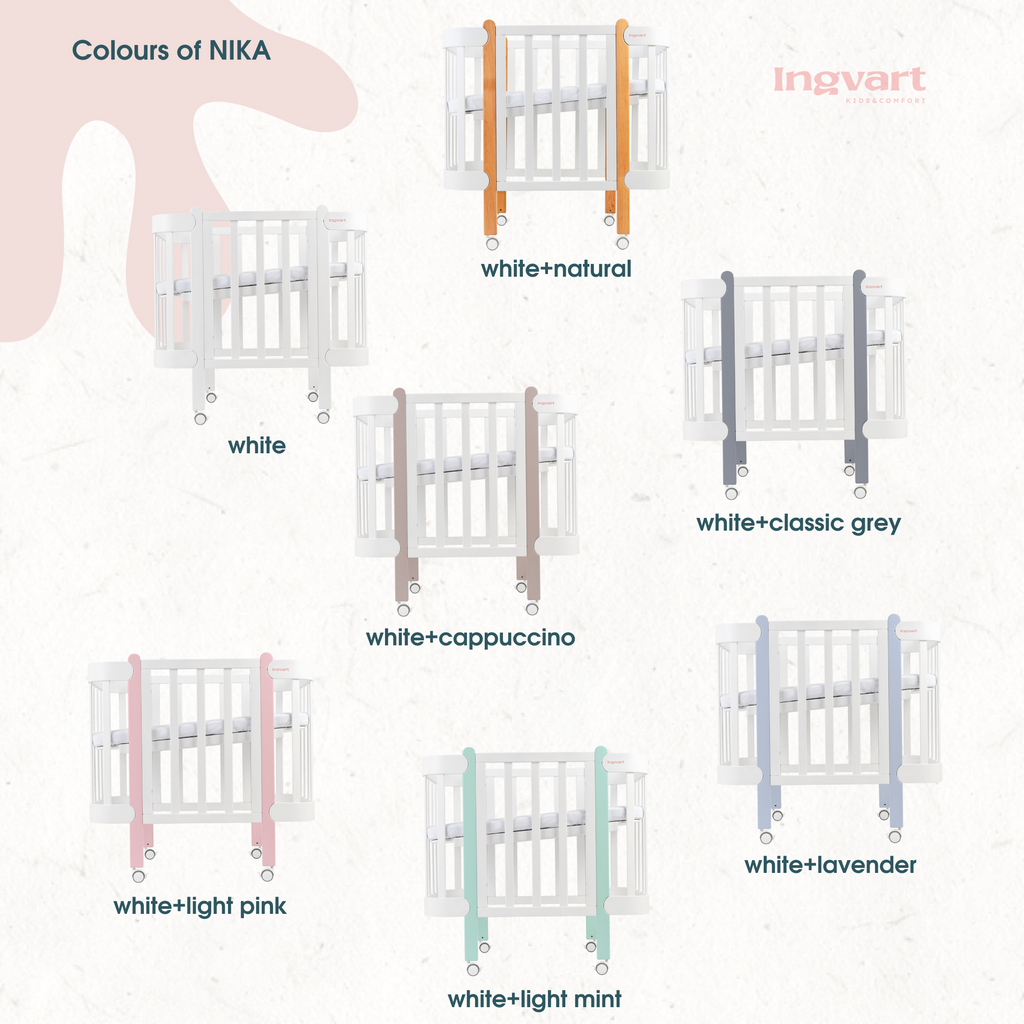 Cuna Evolutiva "Nika" 5 en 1 | De 0 a 5 años