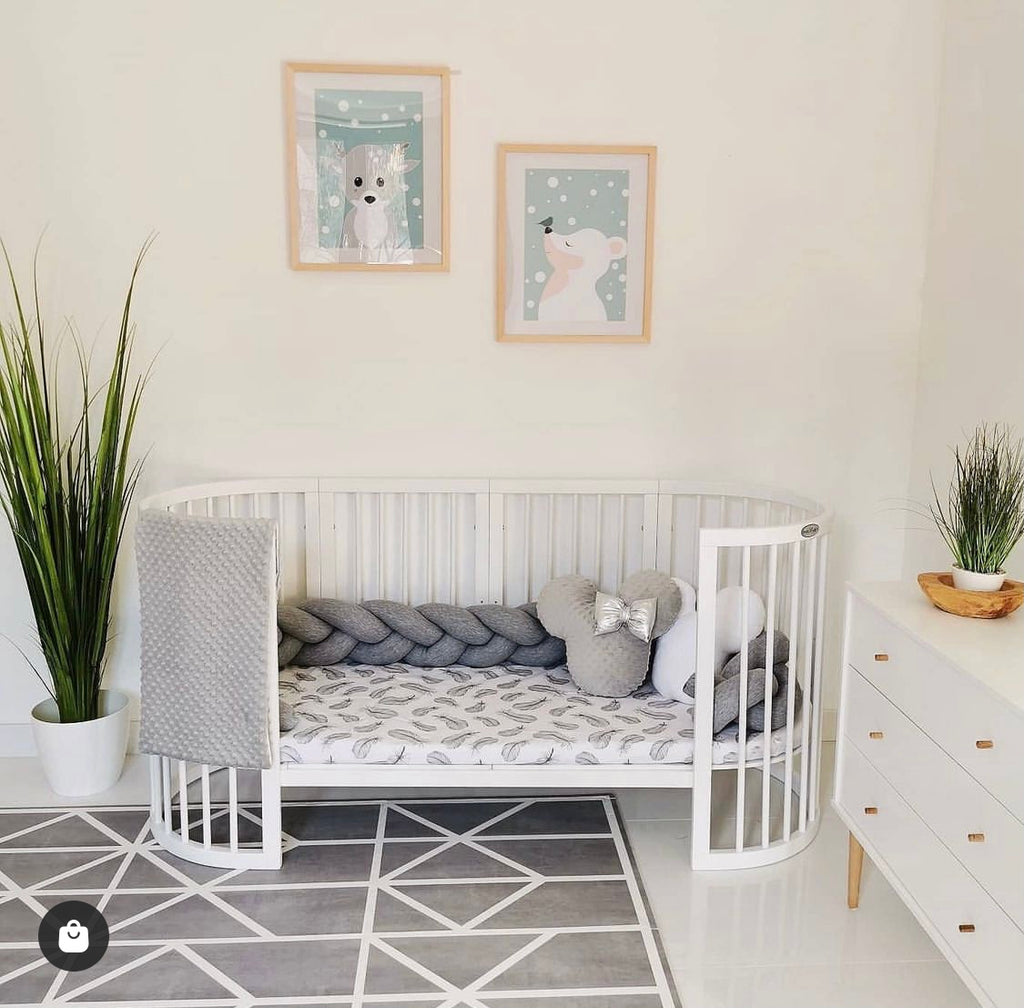 Cuna Evolutiva Ovalada "Smart Bed" 9 en 1